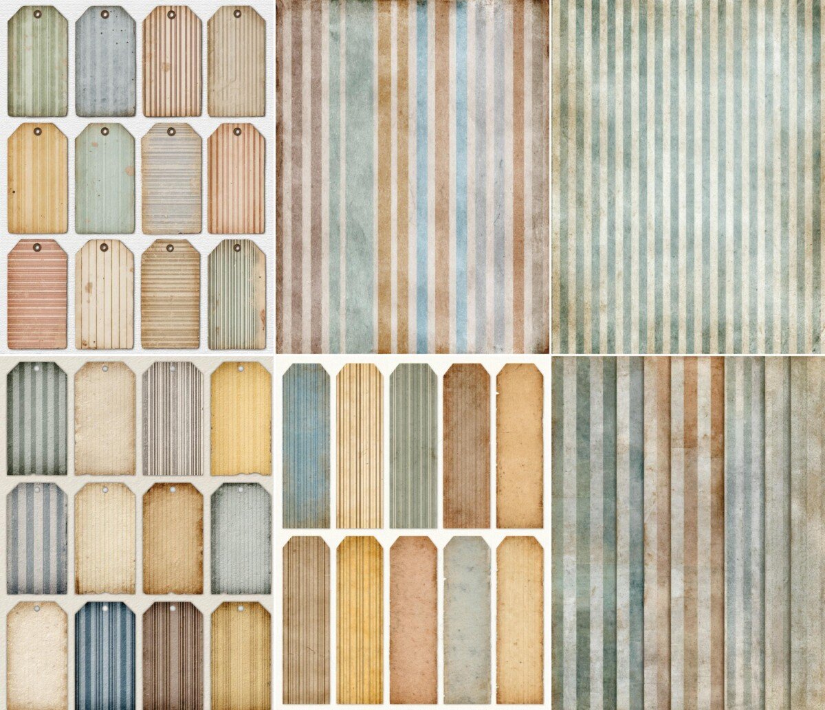 striped preview 5 – Labels & Tags