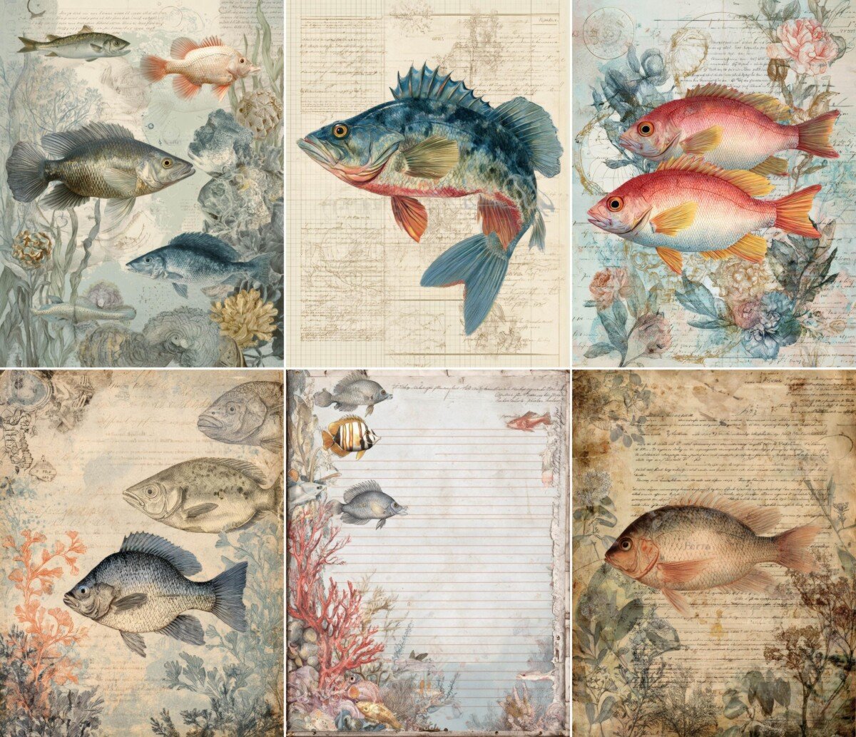 fish preview 5 – Journal Pages
