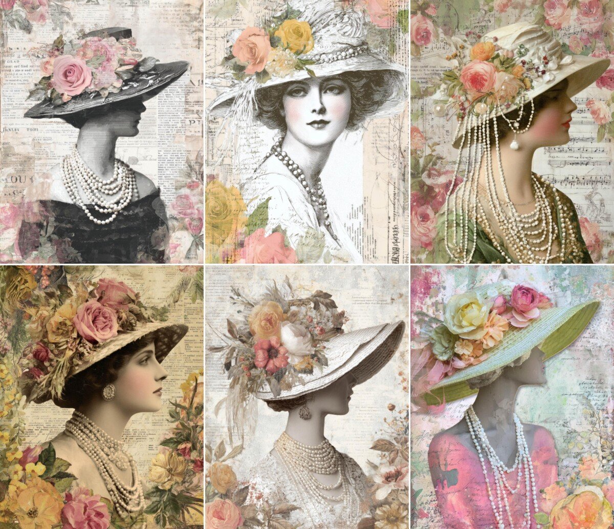 floral preview 6 – Journal Pages