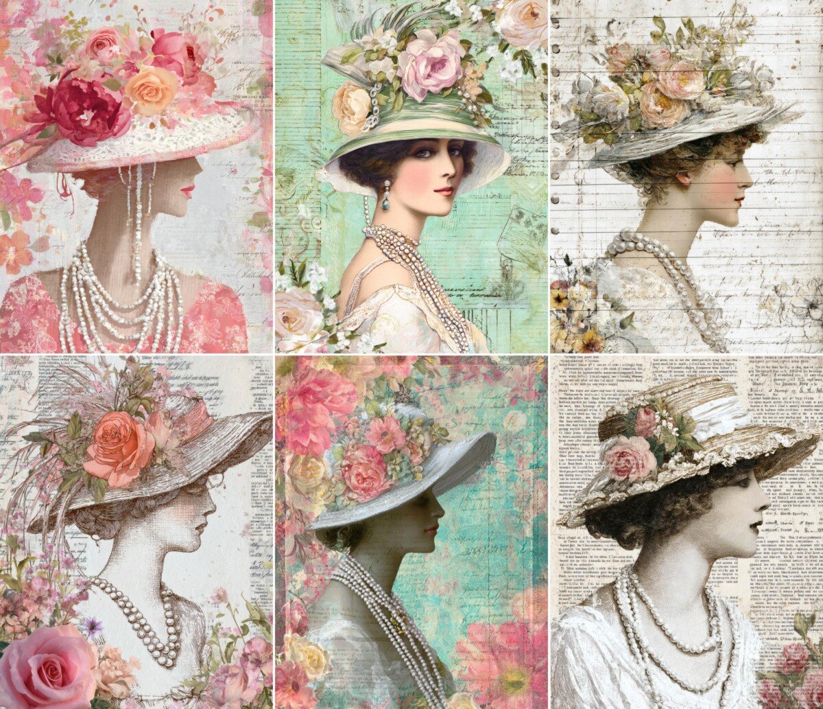 floral preview 4 – Journal Pages