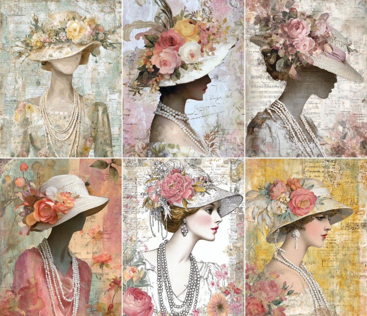 floral preview 8 – Journal Pages
