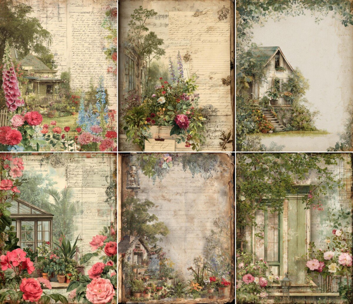 garden preview 3 – Journal Pages