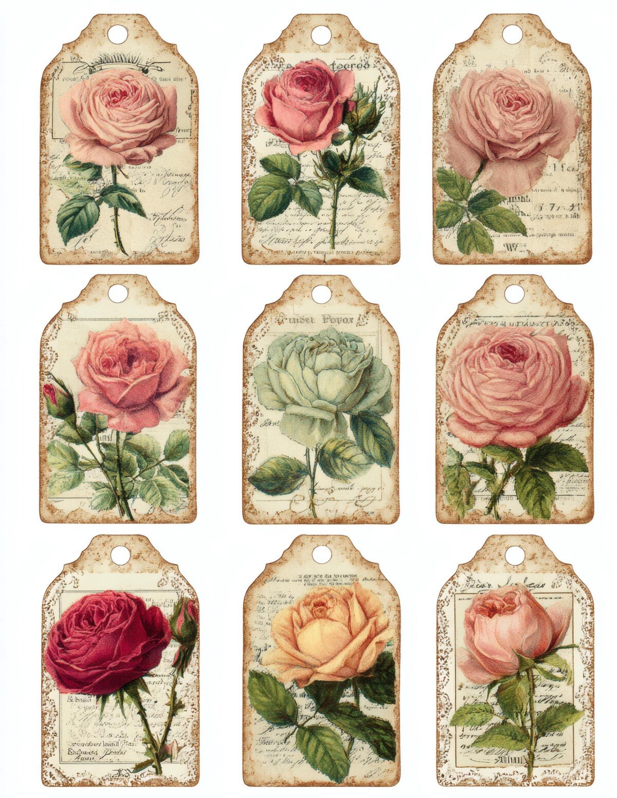 victorian preview 6 – Labels & Tags