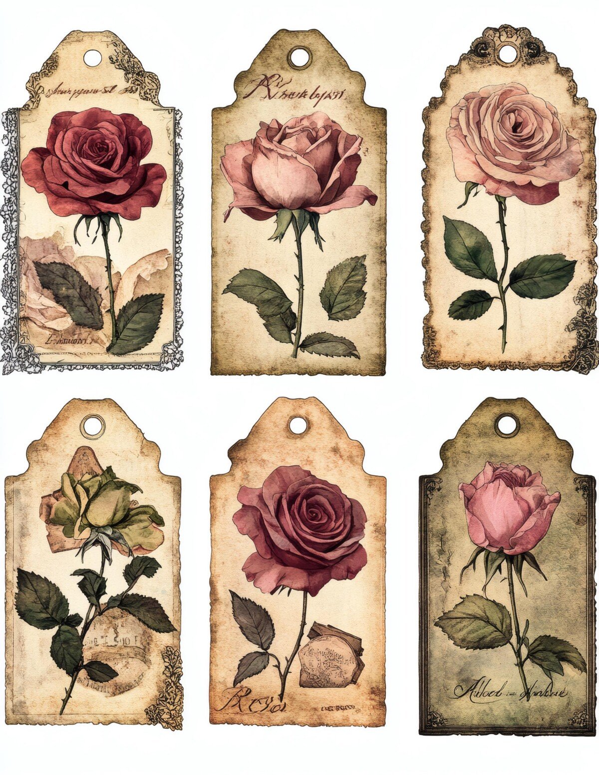victorian preview 10 – Labels & Tags