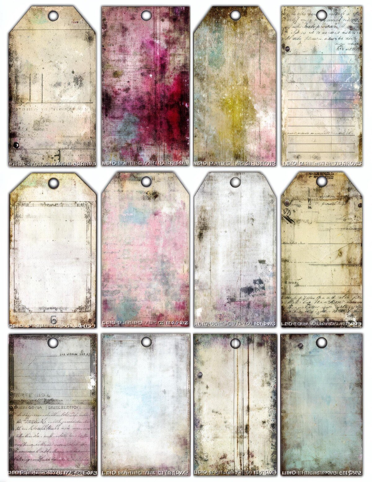 vintage preview 9 – Labels & Tags