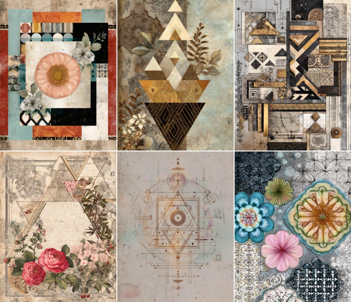 geometric preview 2 – Journal Pages