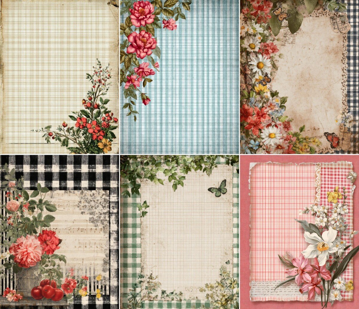 rustic preview 3 – Journal Pages