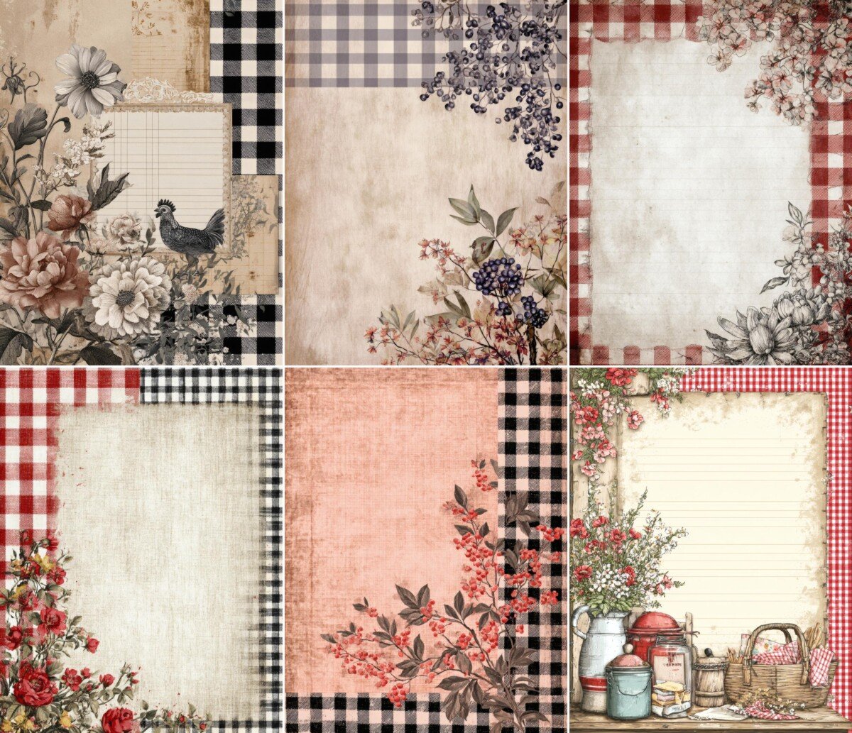 rustic preview 5 – Journal Pages