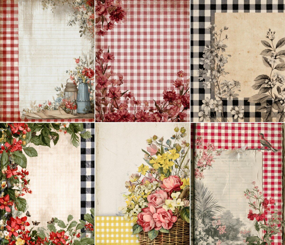 rustic preview 4 – Journal Pages