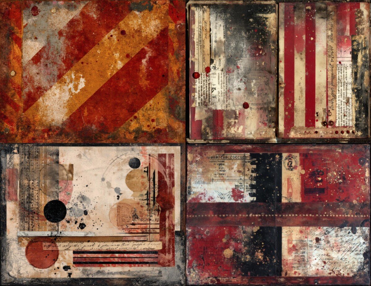 vintage preview 5 – Journal Pages