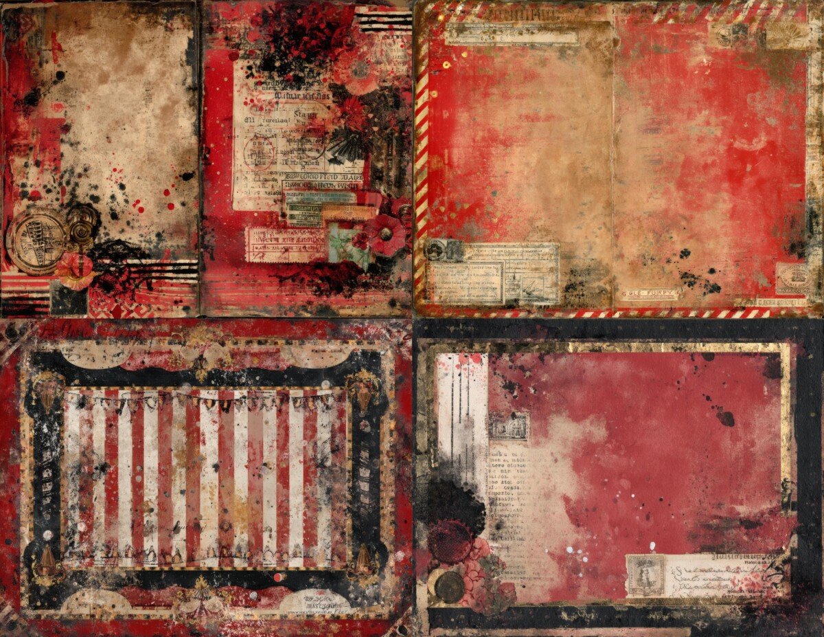 vintage preview 8 – Journal Pages