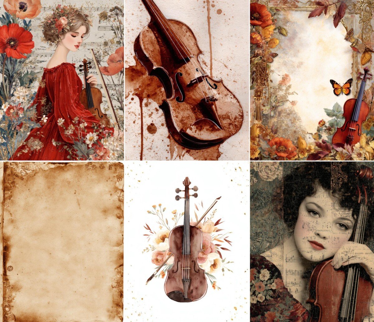 vintage preview 2 – Journal Pages