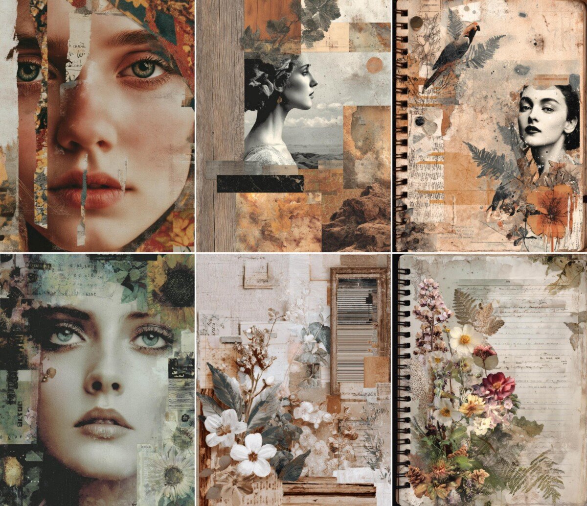 glitch preview 4 – Journal Pages