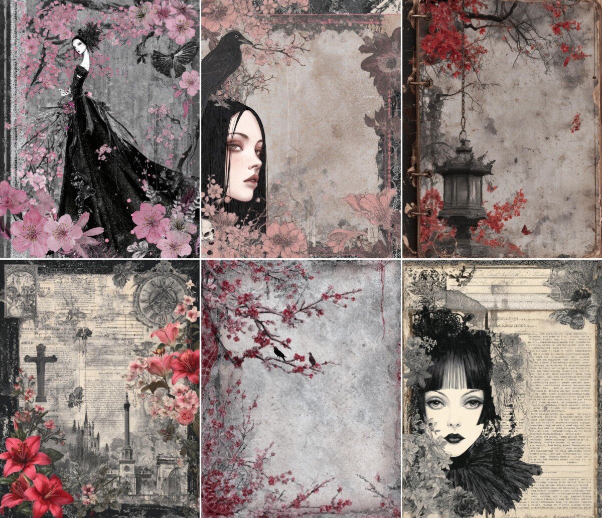 gothic preview 7 – Journal Pages