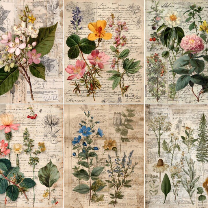 botanical preview 2 – Journal Pages