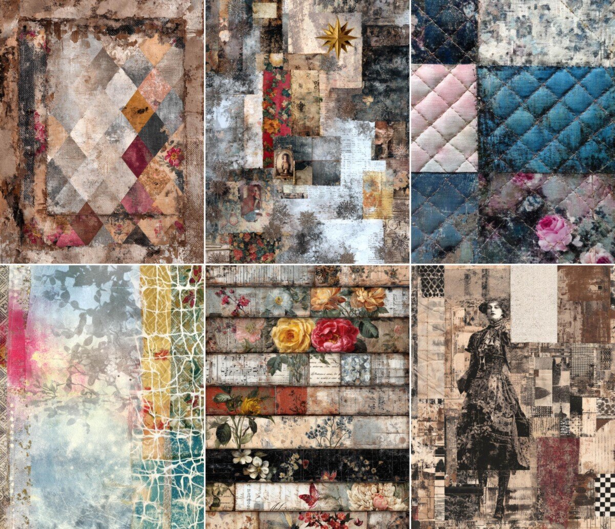 grunge preview 3 – Journal Pages