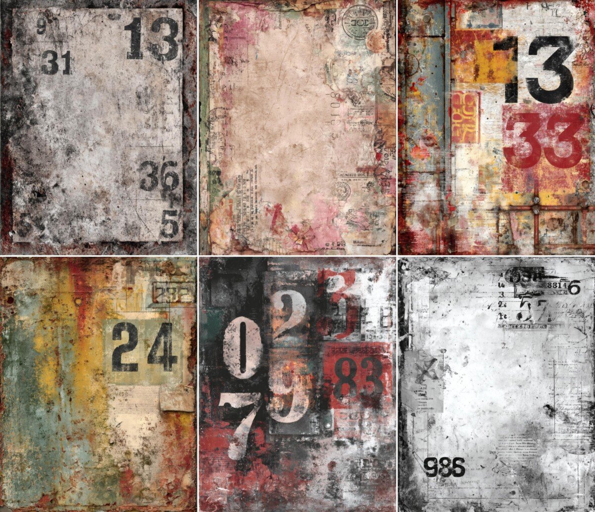 grungy preview 4 – Journal Pages