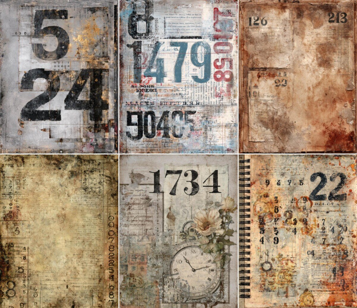 grungy preview 7 – Journal Pages