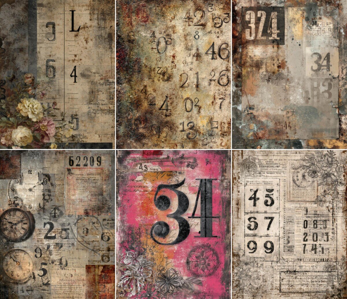 grungy preview 8 – Journal Pages