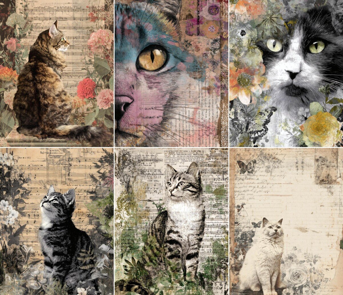 vintage preview 2 – Journal Pages