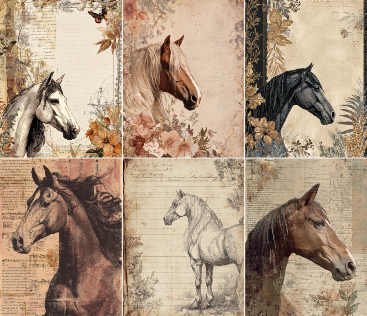 horse preview 4 – Journal Pages