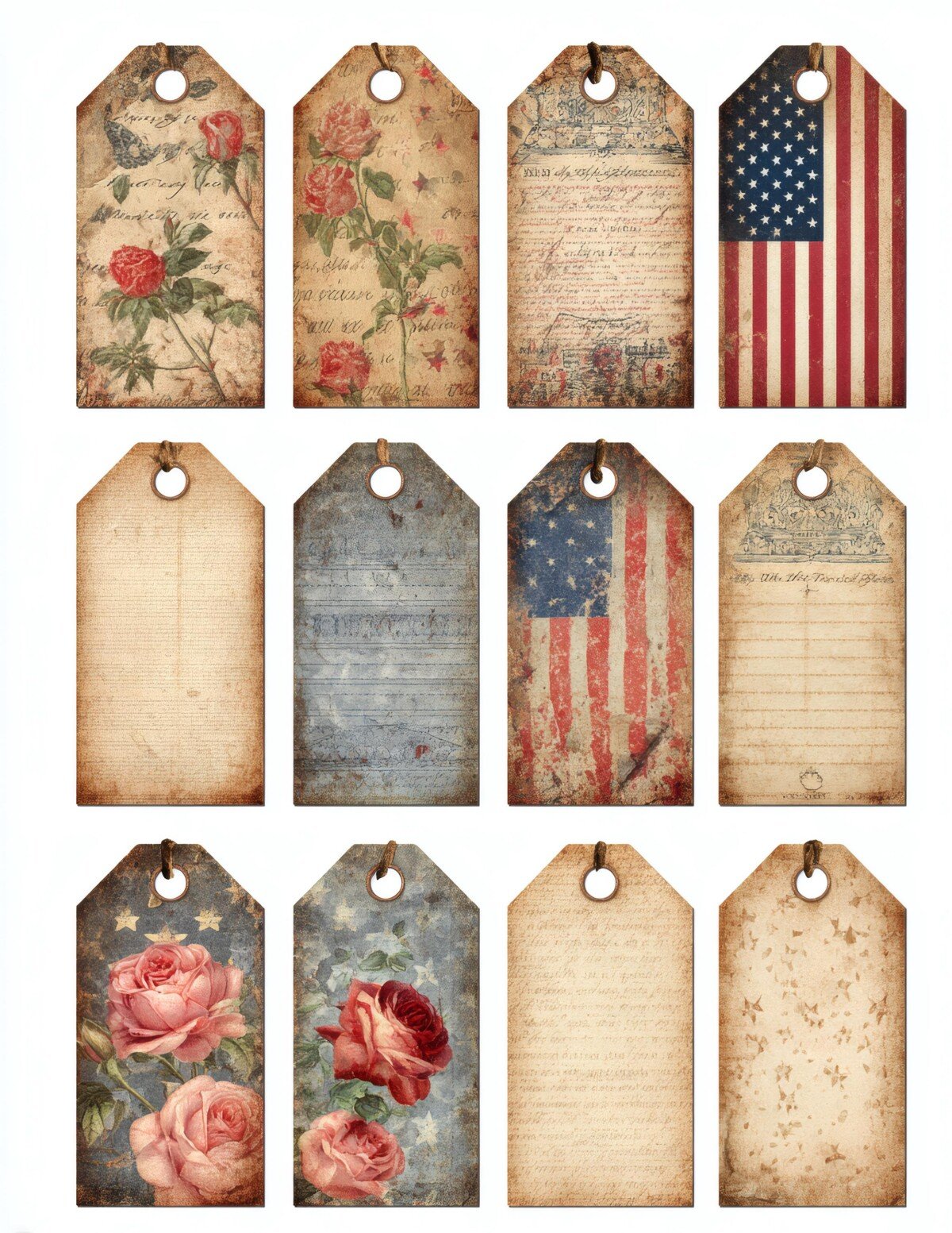 patriotic preview 6 – Fussy Cuts