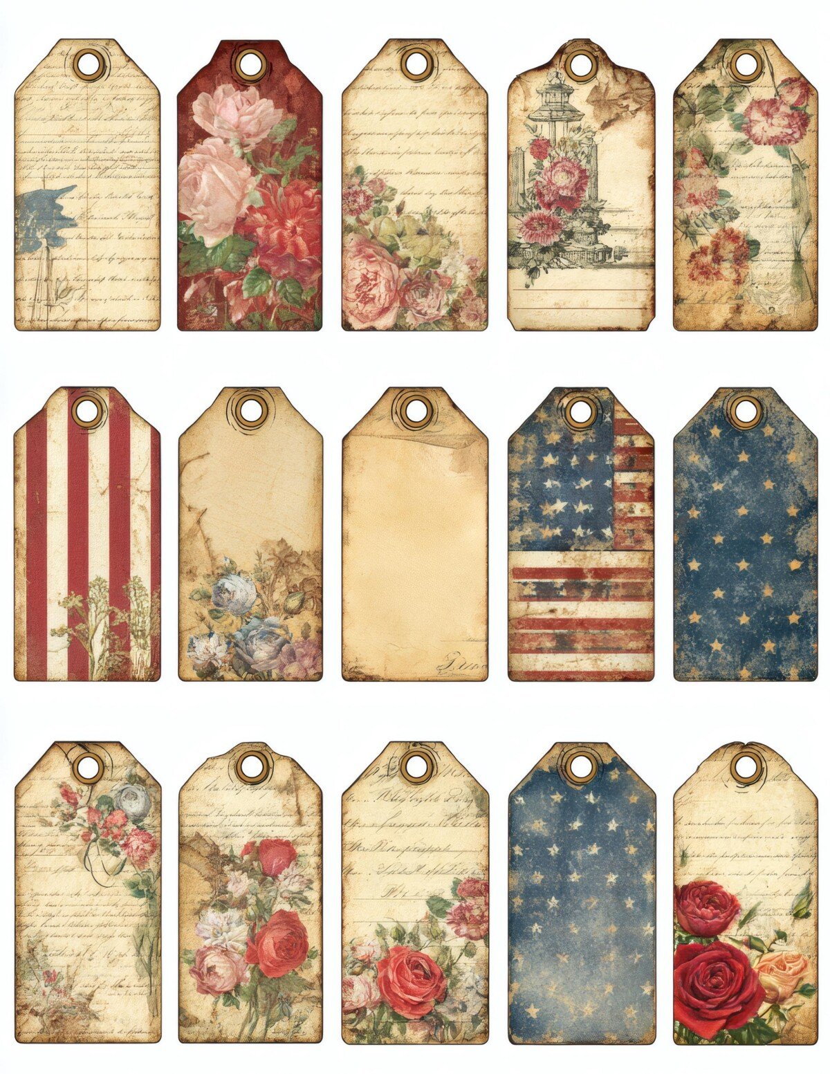 patriotic preview 7 – Fussy Cuts