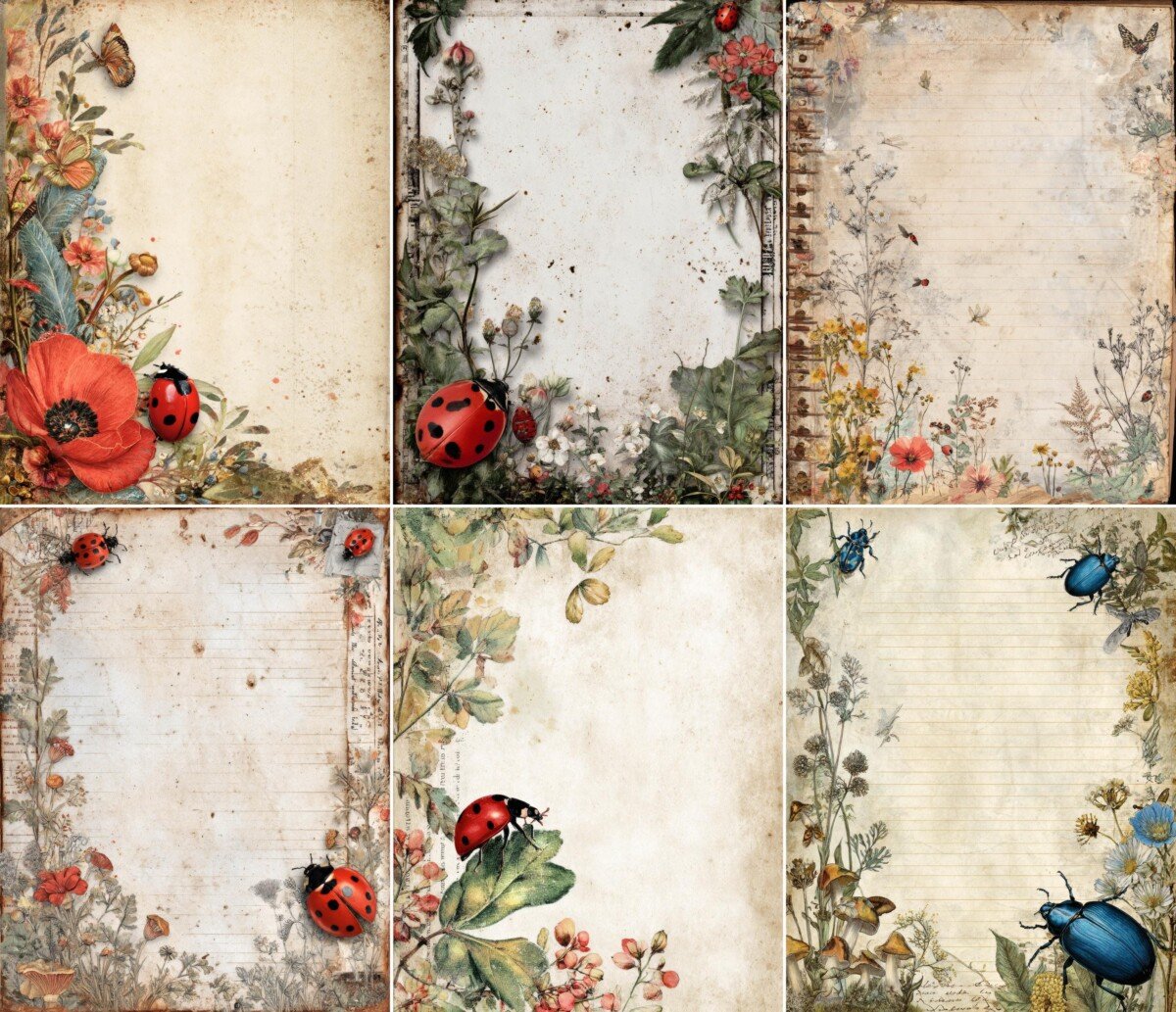 ladybug preview 2 – Journal Pages