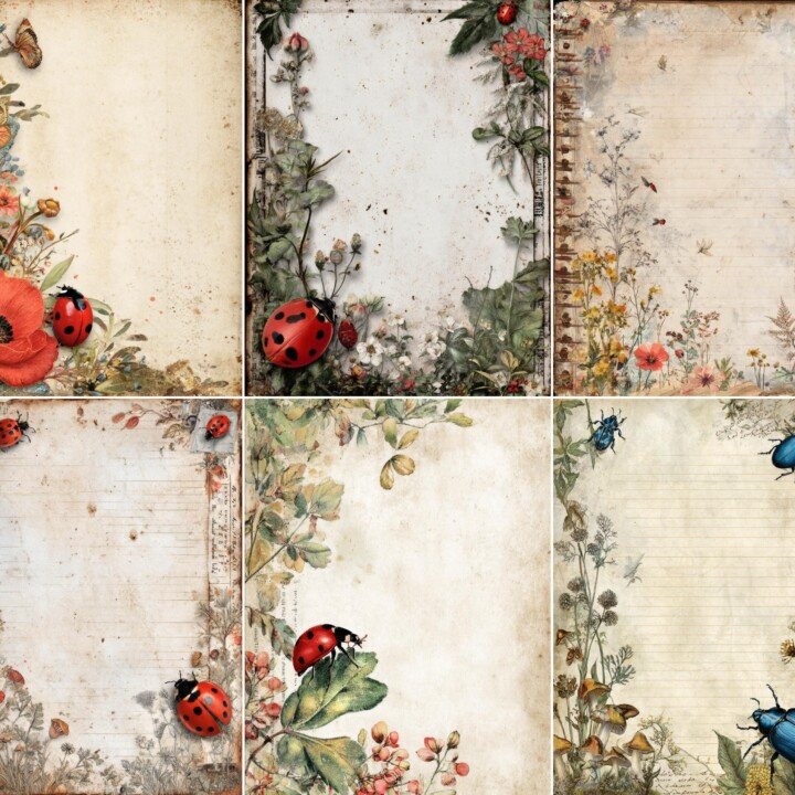 ladybug preview 2 – Journal Pages