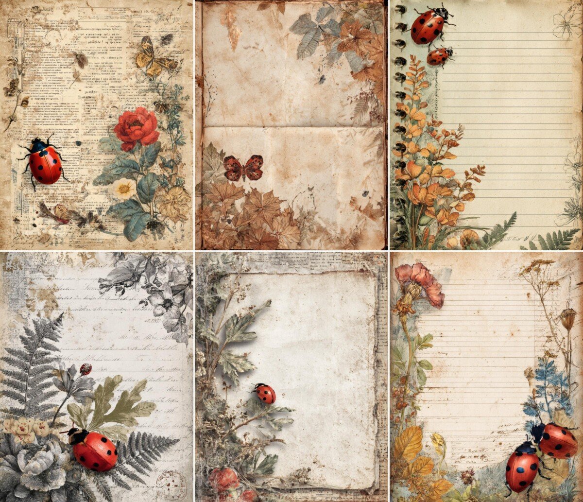 ladybug preview 4 – Journal Pages