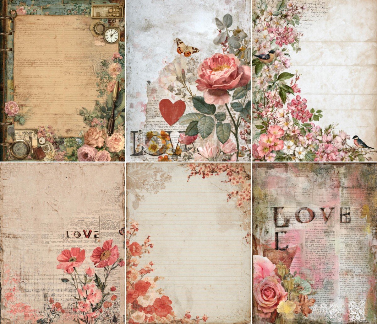 love preview 3 – Journal Pages