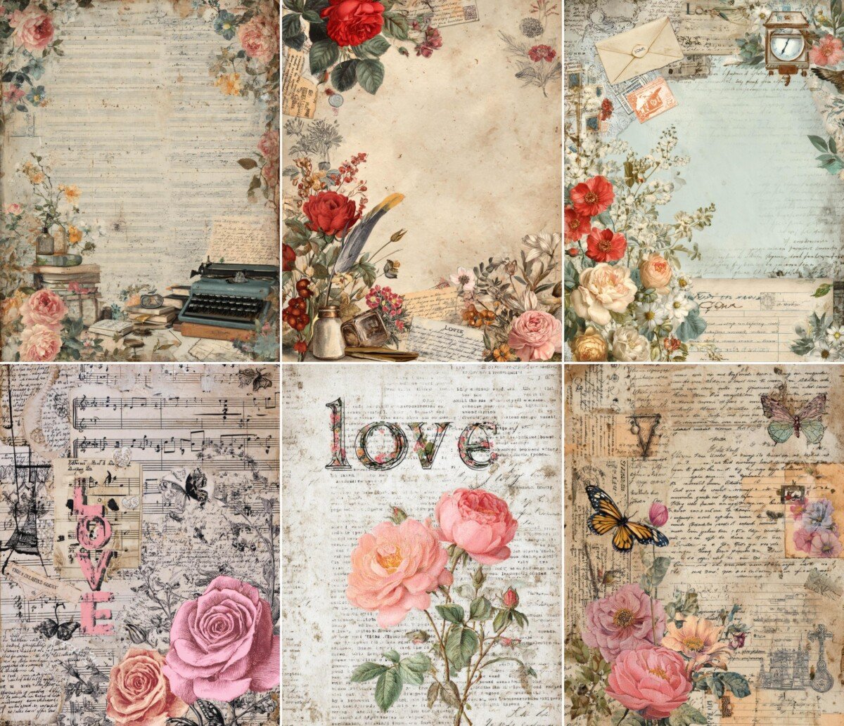 love preview 2 – Journal Pages