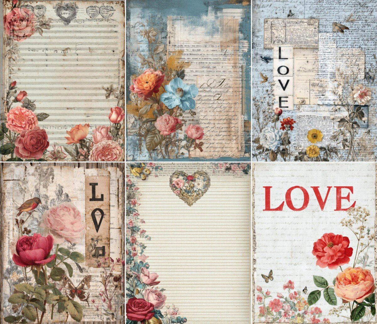 love preview 5 – Journal Pages