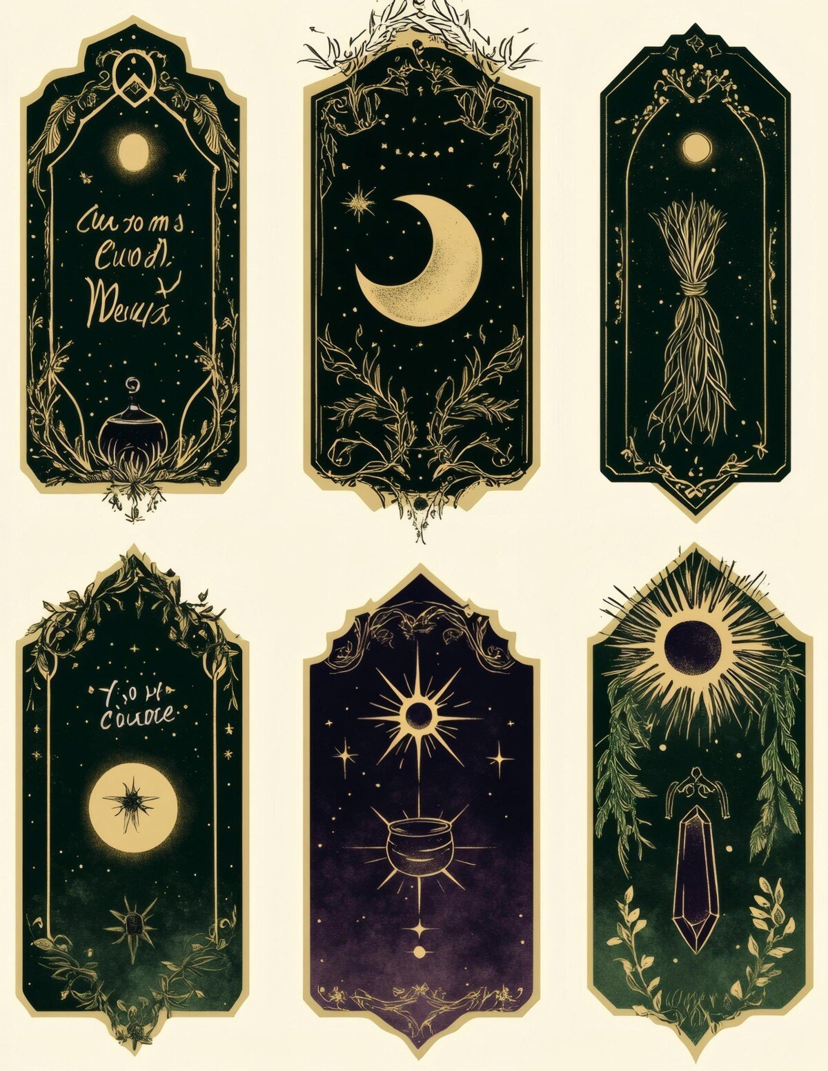Witchy Tags and Labels – 125+ Mystical Ephemera Pieces - Image 6