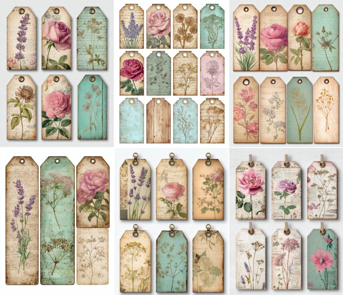 botanical preview 3 – Fussy Cuts