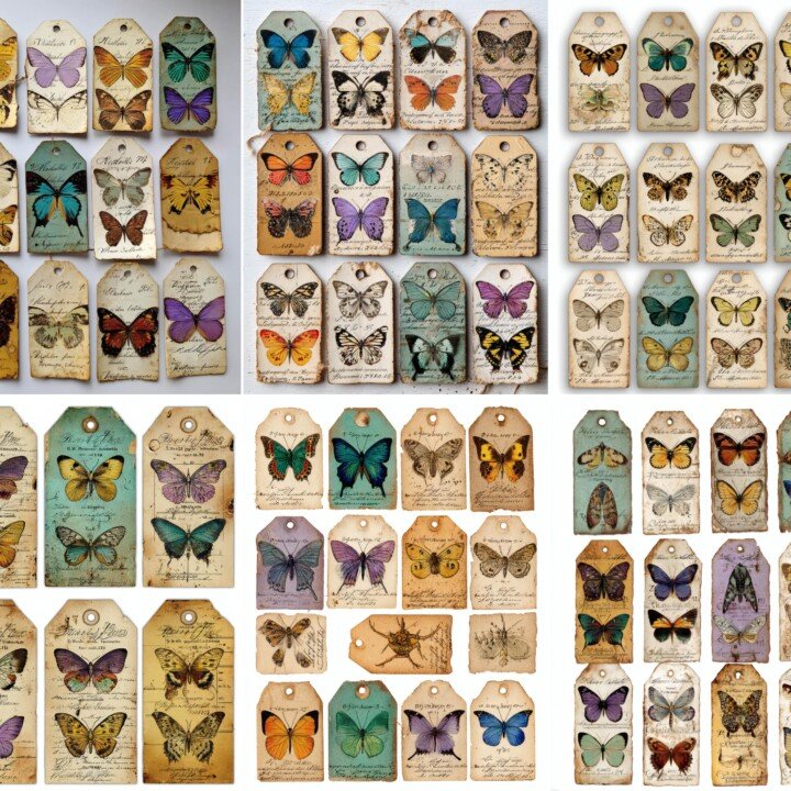 butterfly – 200+ Butterfly Specimen Labels & Tags