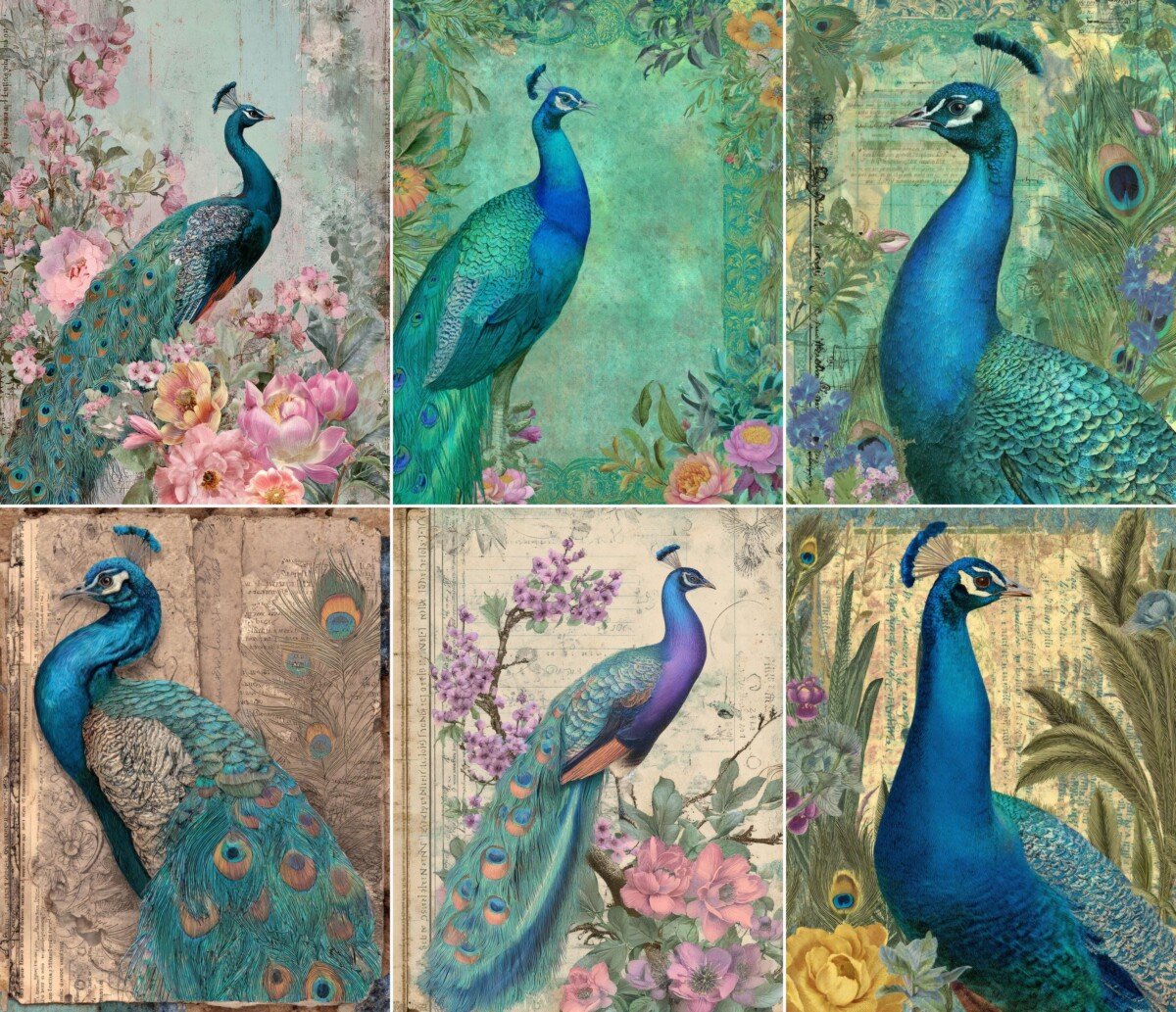 peacock preview 2 – Journal Pages