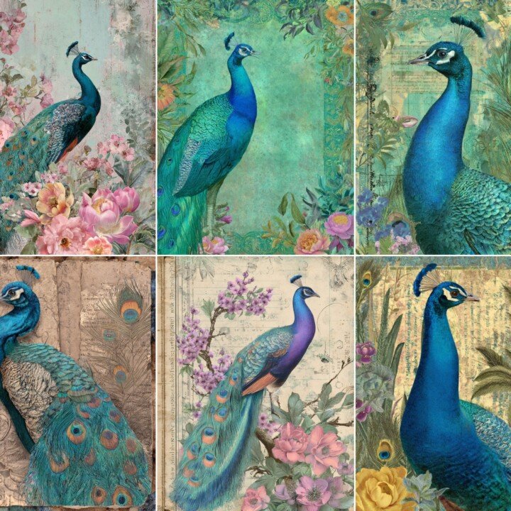 peacock preview 2 – Journal Pages