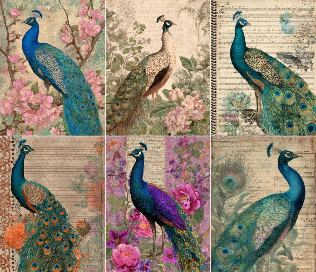 peacock preview 4 – Journal Pages