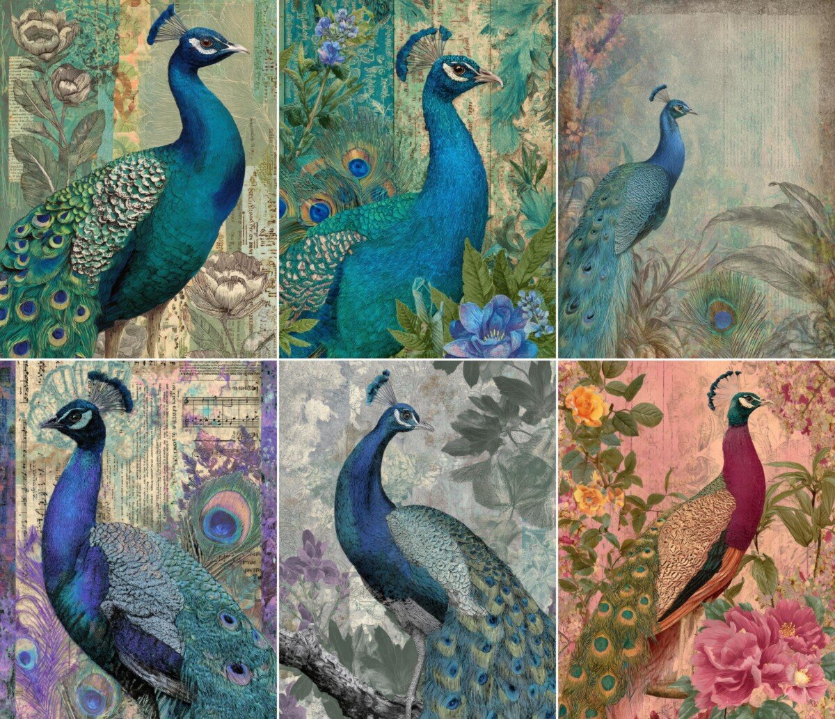 peacock preview 3 – Journal Pages