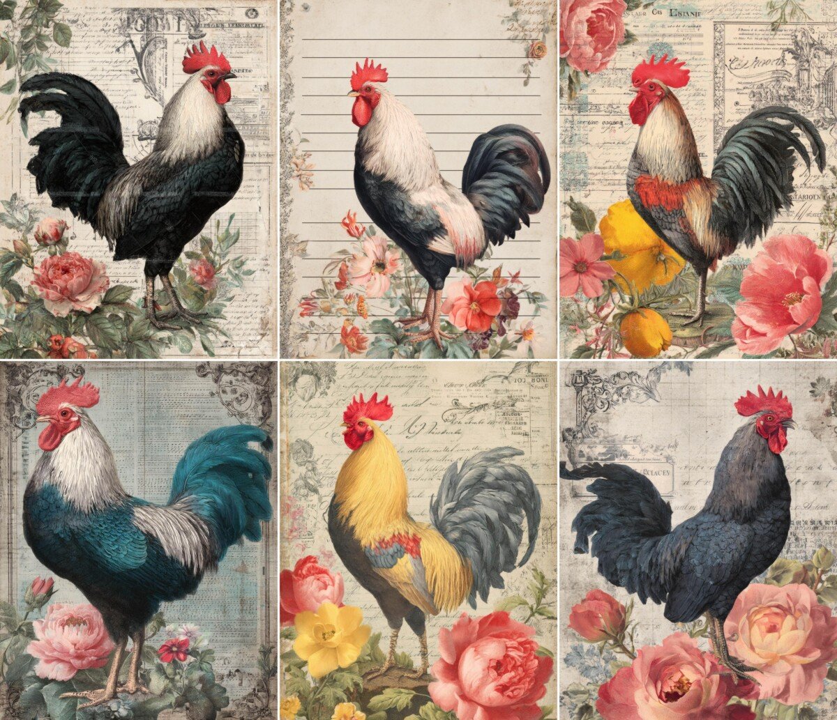 rooster preview 5 – Journal Pages