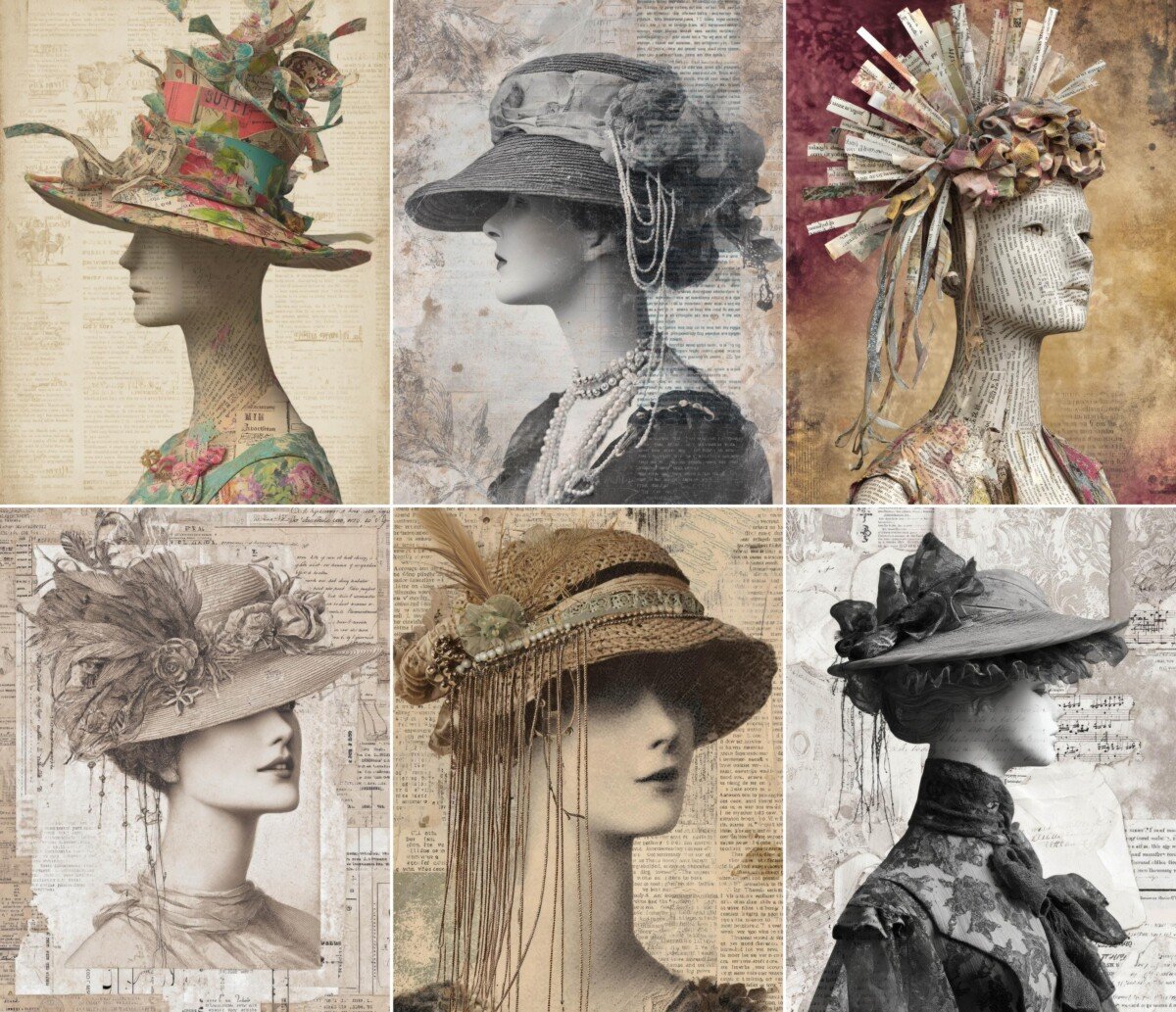 vintage preview 4 – Journal Pages