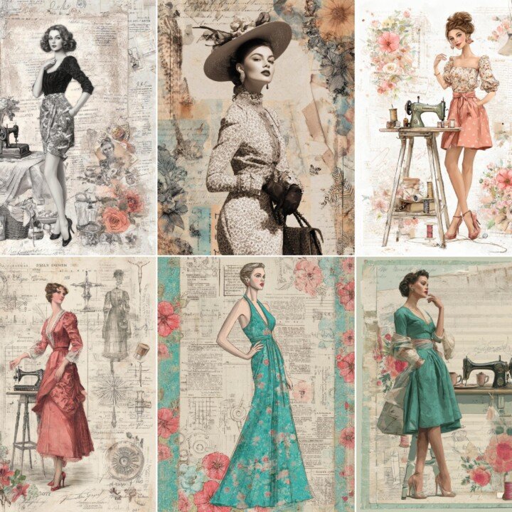 sewing preview 2 – Journal Pages