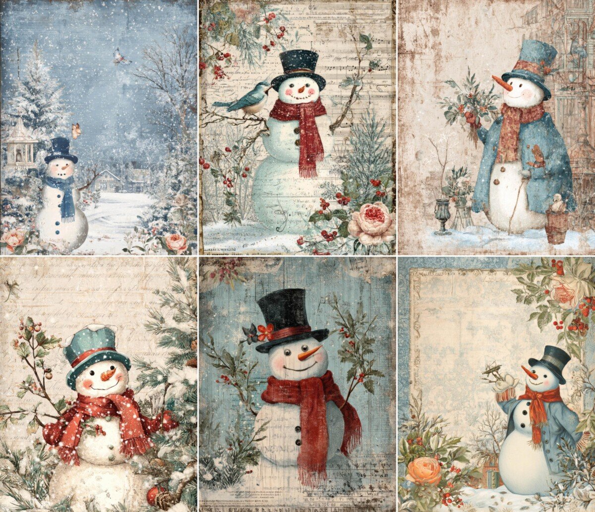 snowman preview 2 – Journal Pages