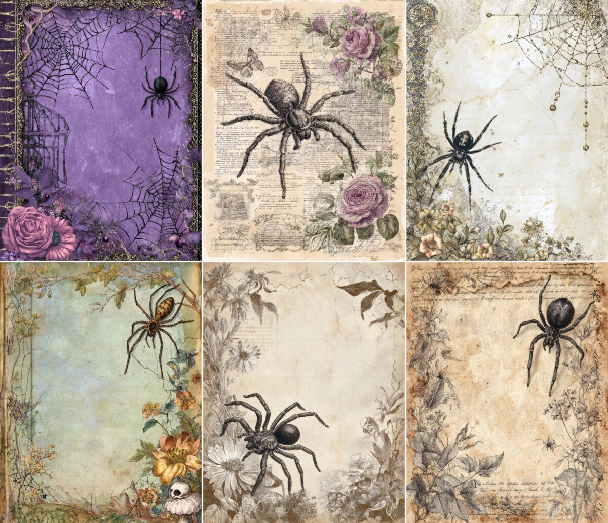 spider preview 5 – Journal Pages