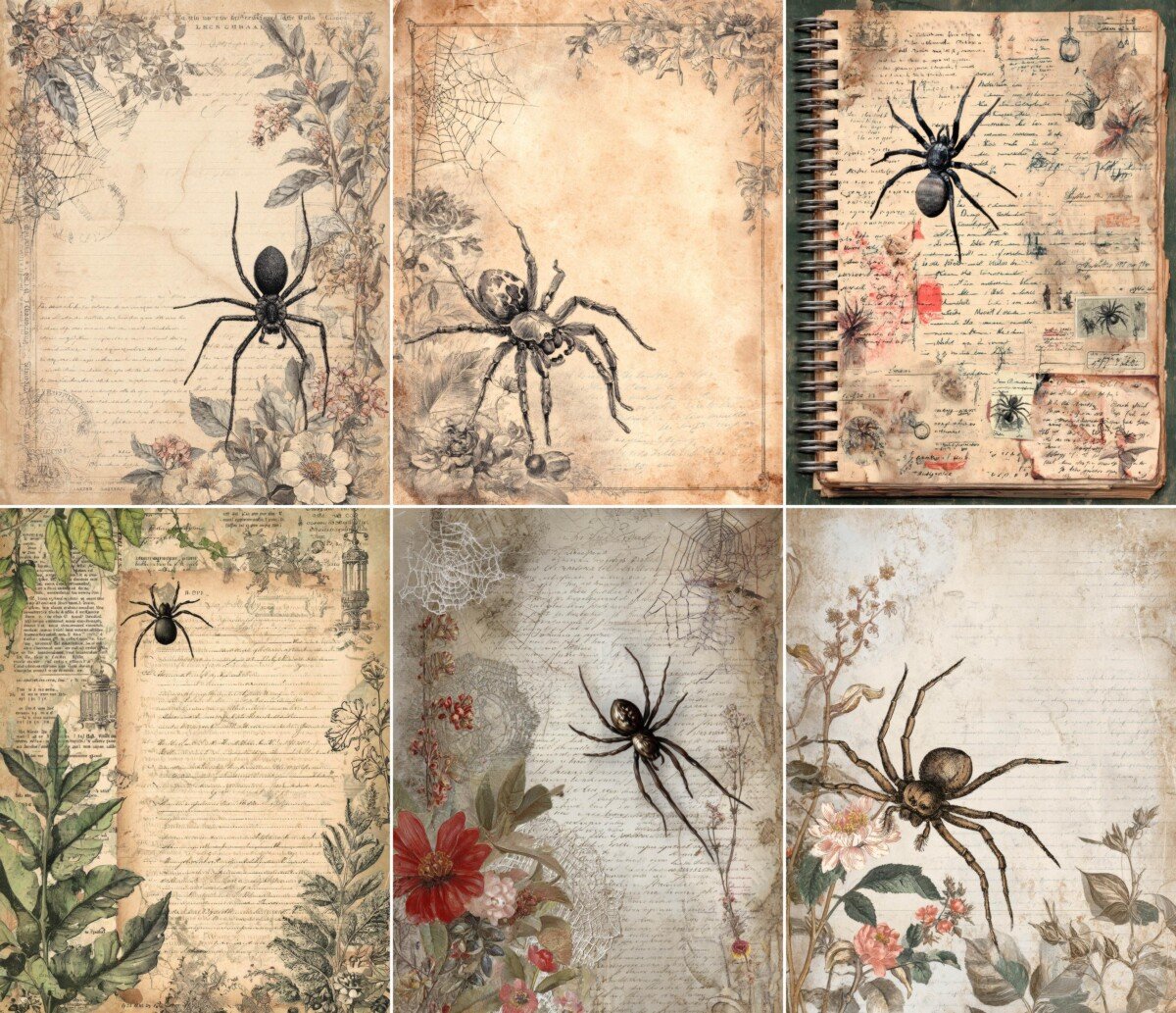 spider preview 6 – Journal Pages