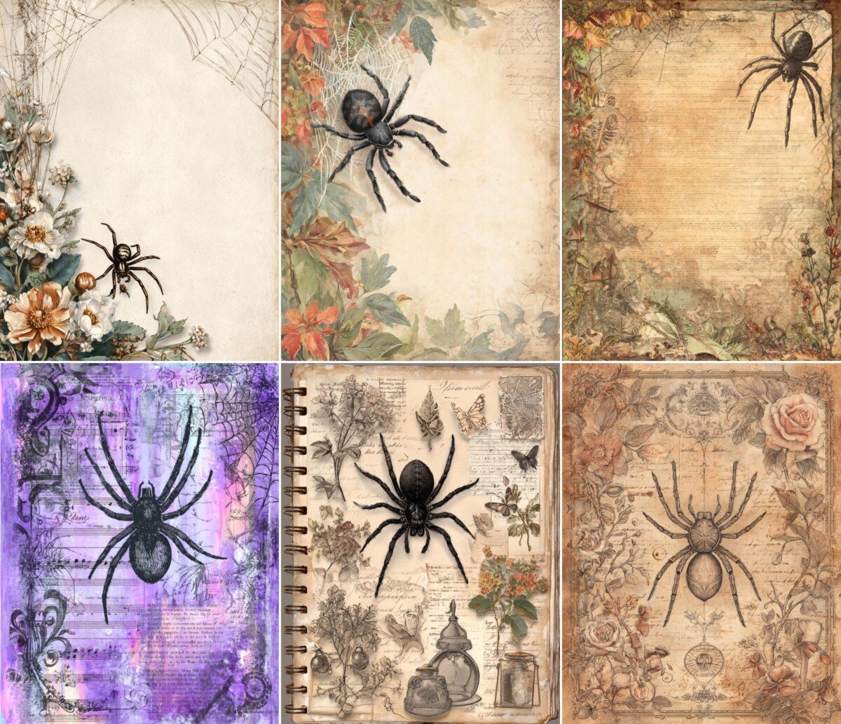 spider preview 7 – Journal Pages