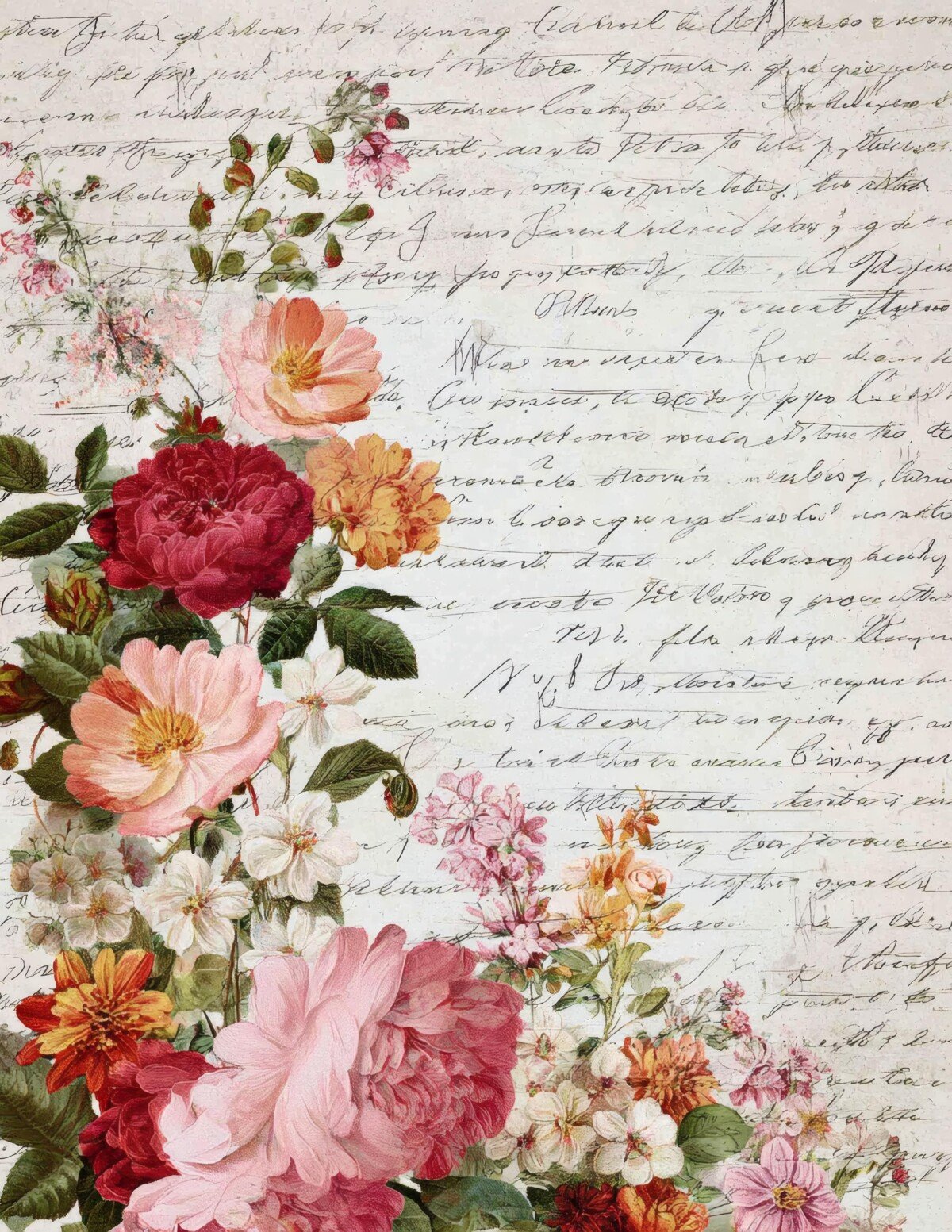 floral preview 9 – Journal Pages