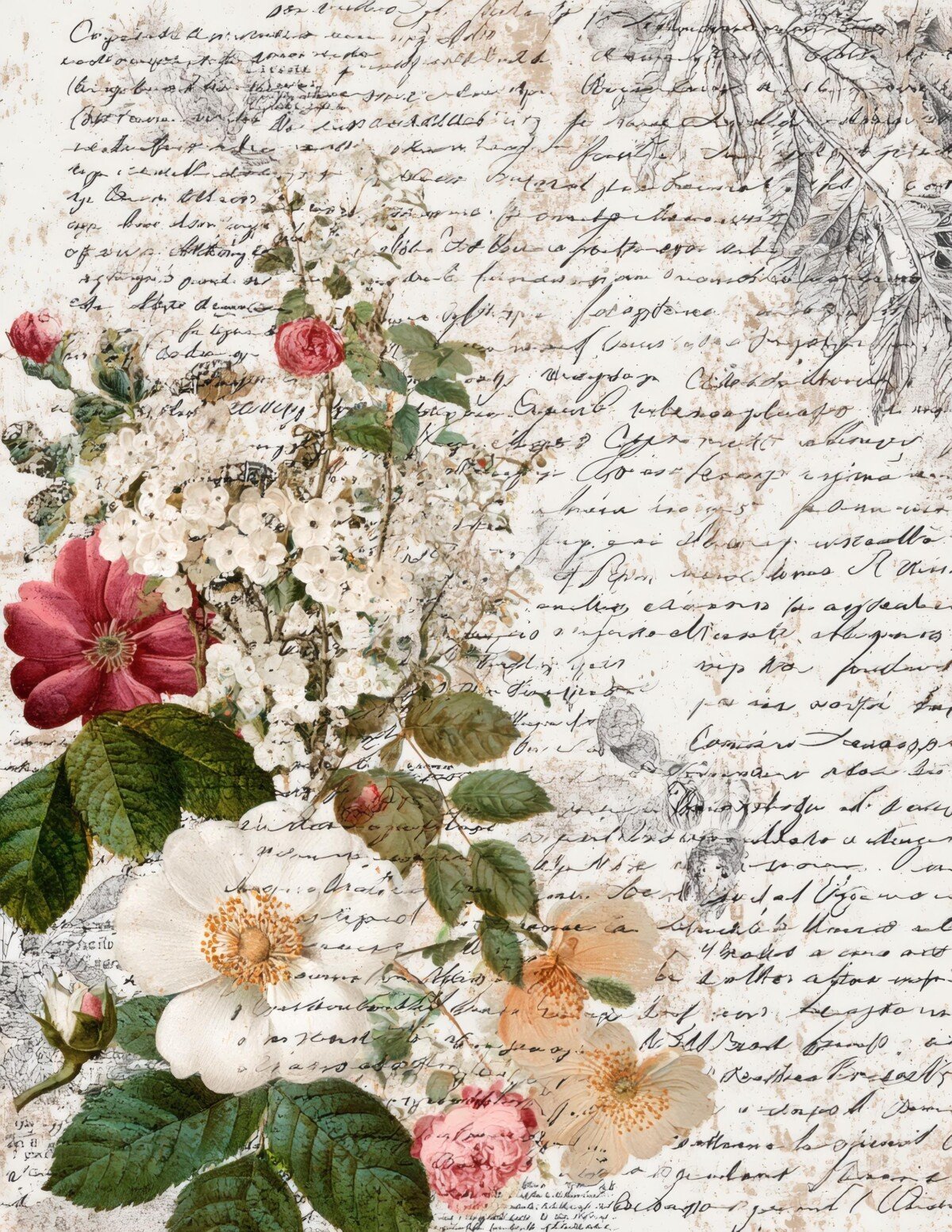 floral preview 7 – Journal Pages