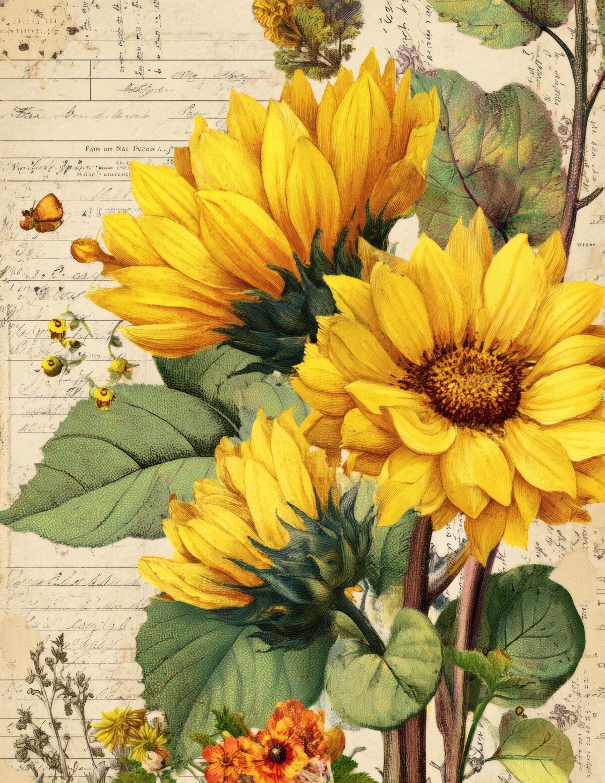 sunflower preview 10 – Journal Pages